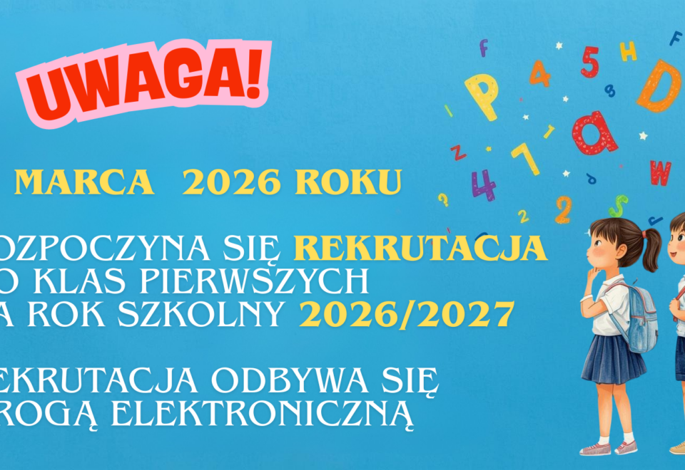 Nabór uczniów do klas pierwszych